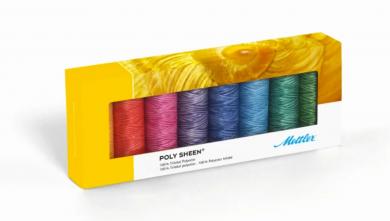 Thread Assortment Poly Sheen / Multi-Kit 200M Pastels 